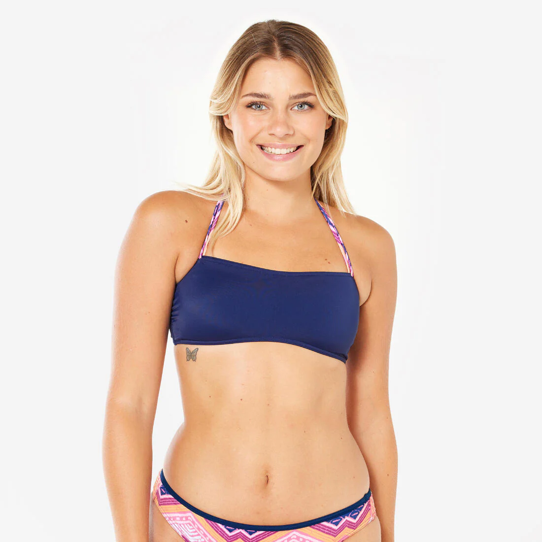 Haut de maillot de bain bandeau Femme - Lori borneo – Image 3