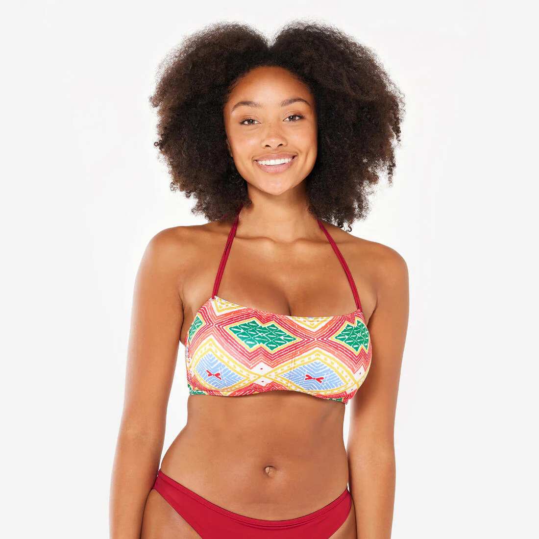 Haut de maillot de bain bandeau Femme - Lori borneo – Image 4